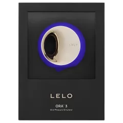   LELO Ora 3 - orálszex szimulátor és csikló vibrátor (kék)