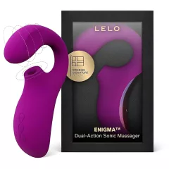   LELO Enigma - akkus, vízálló, 2in1 G-pont vibrátor (lila)