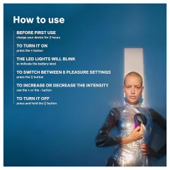   LELO Enigma - akkus, vízálló, 2in1 G-pont vibrátor (fekete)