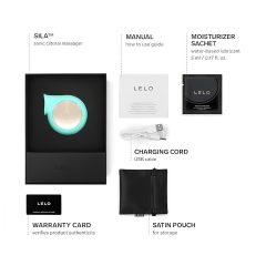   LELO Sila - vízálló, hanghullámos csiklóvibrátor (türkiz)