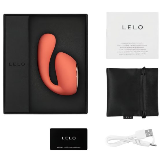 LELO Ida Wave - okos, akkus rezgő-forgó vibrátor (korall)