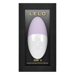 LELO Siri 3 - hanggal aktiválható csikló vibrátor (lila)