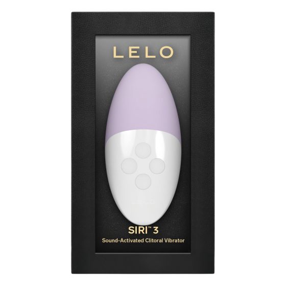 LELO Siri 3 - hanggal aktiválható csikló vibrátor (lila)