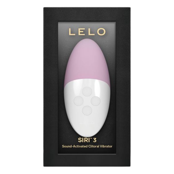 LELO Siri 3 - hanggal aktiválható csikló vibrátor (pink)