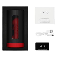 LELO F1s V3 XL - interaktív maszturbátor (piros)
