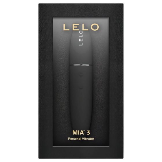 LELO Mia 3 - utazó rúzs vibrátor (fekete)