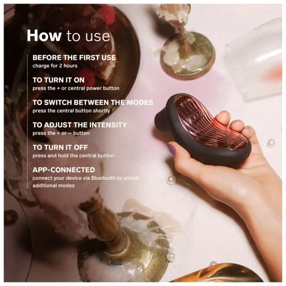 LELO Sona 3 Cruise - hanghullámos csiklóizgató (lila)