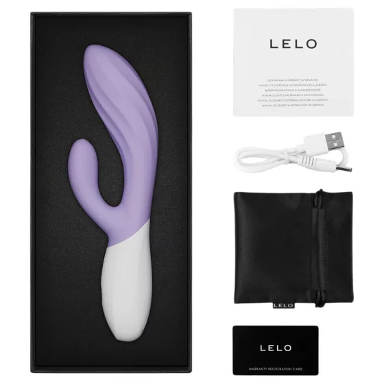 LELO INA Twist - appos, csiklókaros G-pont vibrátor (lila)