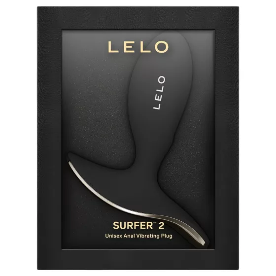 LELO Surfer - okos vibrációs anál plug (fekete)