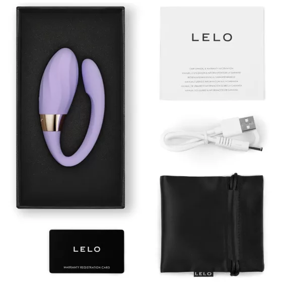 LELO Tiani Twist - okos párvibrátor (lila)