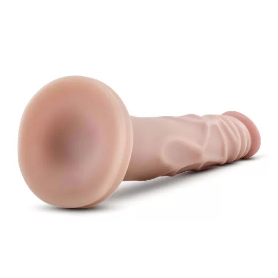 Dr. Skin 7,5 - natúr tapadókorongos, élethű dildó (19 cm)