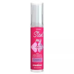   Crushious Steal My Kisses - ízes síkosító, eper-pezsgő (10ml)