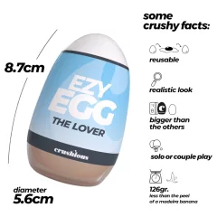   Crushious Ezy Egg The Lover - maszturbátor tojás férfiaknak (testszínű)