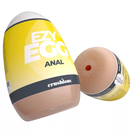 Crushious Ezy Egg Anal - maszturbátor tojás férfiaknak (testszínű)