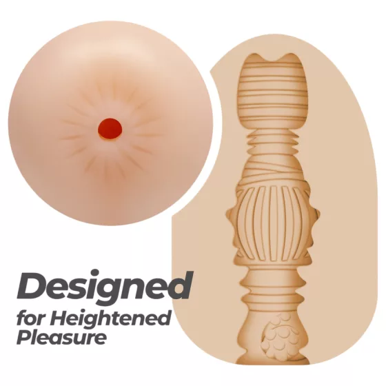 Crushious Ezy Egg Anal - maszturbátor tojás férfiaknak (testszínű)