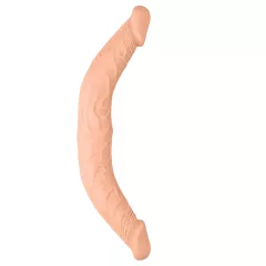 RealRock Double Dong 14 - dupla dildó (36cm) - natúr
