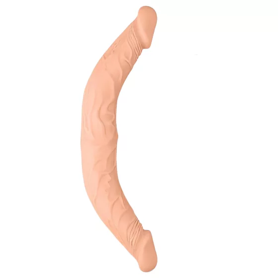 RealRock Double Dong 14 - dupla dildó (36cm) - natúr
