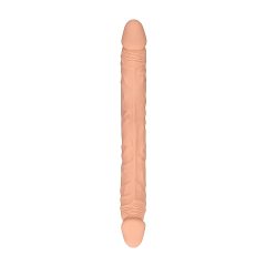 RealRock Double Dong 14 - dupla dildó (36cm) - natúr