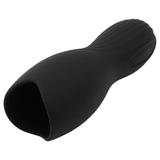 MX Fellatio Performer - vibrációs, orális maszturbátor (fekete)