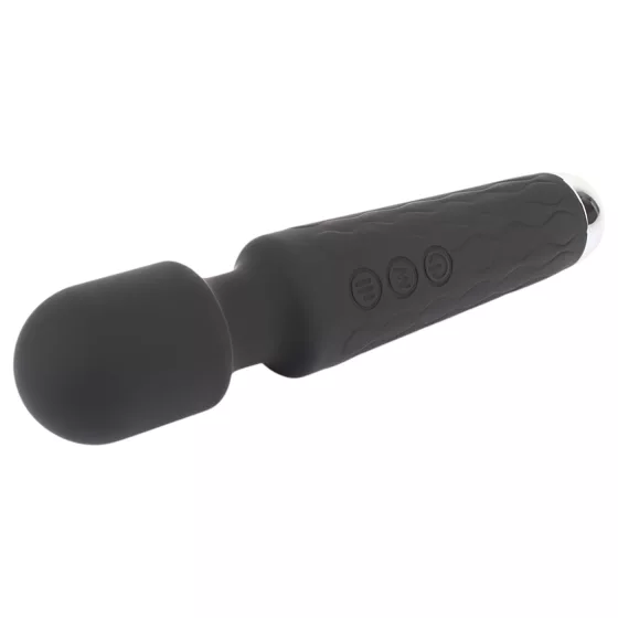 Hi-Basic Wacko Touch - akkus mini masszírozó vibrátor (wand) (fekete)
