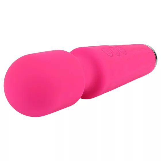 Hi-Basic Wacko Touch - akkus mini masszírozó vibrátor (wand) (rózsaszín)