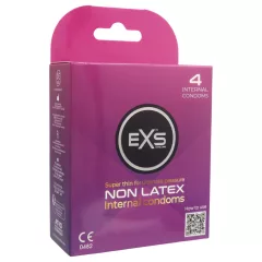 EXS Internal Condom - latexmentes női óvszer (4 db)