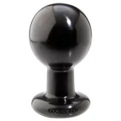 Doc Johnson The Classic - kerek anál plug (fekete) - L