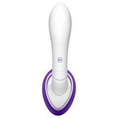   Doc Johnson Intimate - vibrációs szívó pumpa szett (lila)