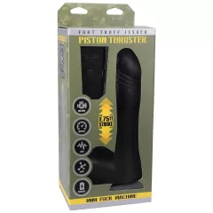   Doc Johnson Mini F-Machine Piston - távirányítós lökő vibrátor (fekete)