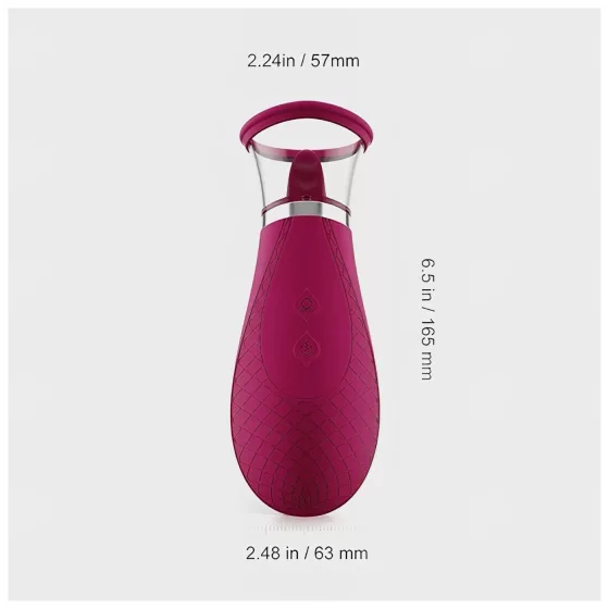 Honey Play Box Scioness - szívó, nyaló csiklóizgató vibrátor (pink)