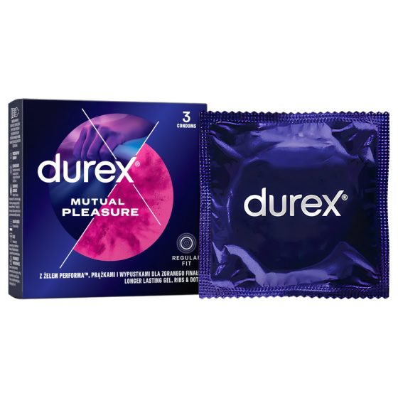 Durex Mutual Pleasure - óvszer (3db)