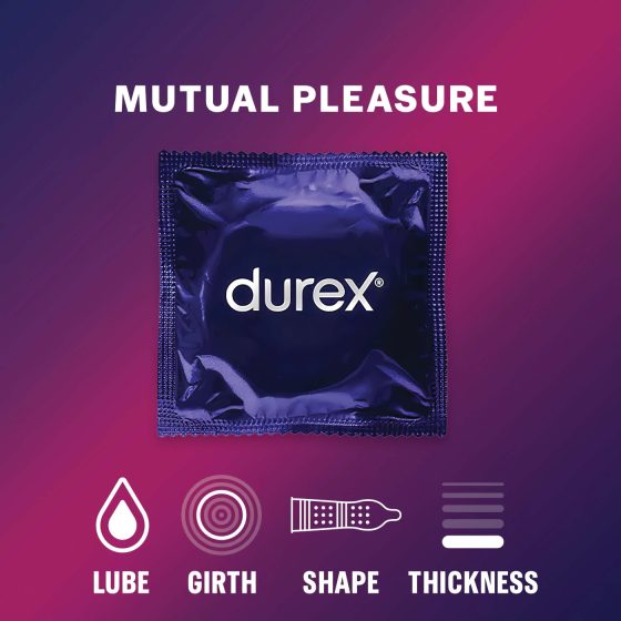 Durex Mutual Pleasure - óvszer (3db)