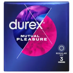 Durex Mutual Pleasure - késleltető óvszer (3 db)