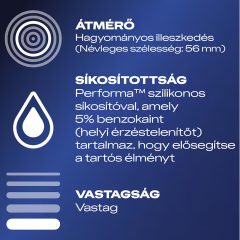 Durex Mutual Pleasure - óvszer (3db)