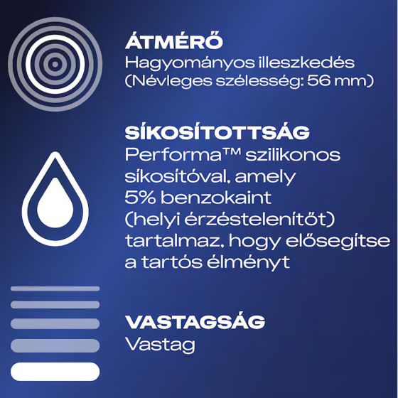 Durex Mutual Pleasure - óvszer (3db)