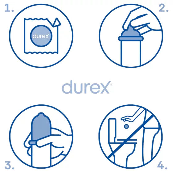 Durex Mutual Pleasure - késleltető óvszer (3 db)