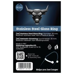   Rozsdamentes fém makkgyűrű - ejakuláció késleltetéshez (30mm)