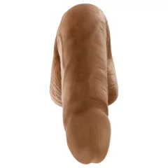   Blush UrSelf Affirm - élethű packer barna műpénisz (13 cm)