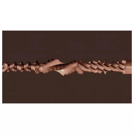 Fleshjack Max Konnor - élethű popsi maszturbátor (barna)