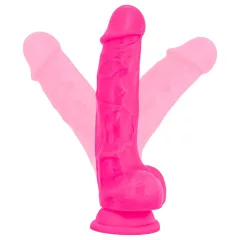 Blush Neo - tapadókorongos dildó - 19cm (pink)