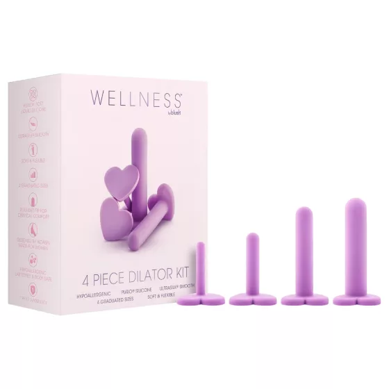 Blush Wellness - hüvely tágító szett (lila)