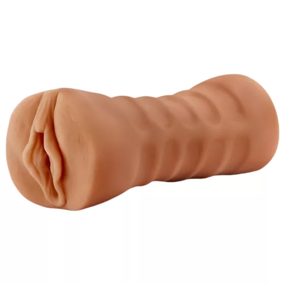 M For Men Sofia - vibrációs műpunci maszturbátor (testszínű)