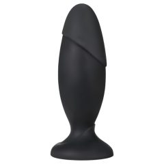 Anal Adventures Platinum Rocket - nagy anál plug (fekete)