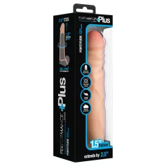 Performance Plus 2,5 - heregyűrűs péniszköpeny (natúr)
