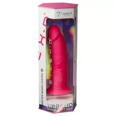 Silexd - tapadókorongos vibrátor távirányítóval (pink)