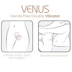 Adrien Lastic Venus - G-pont- és csikló vibrátor (pink)