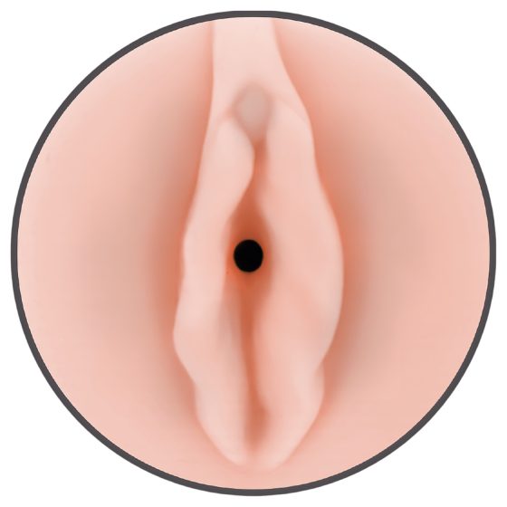 JamyJob - élethű műpunci tokban (fekete-natúr)