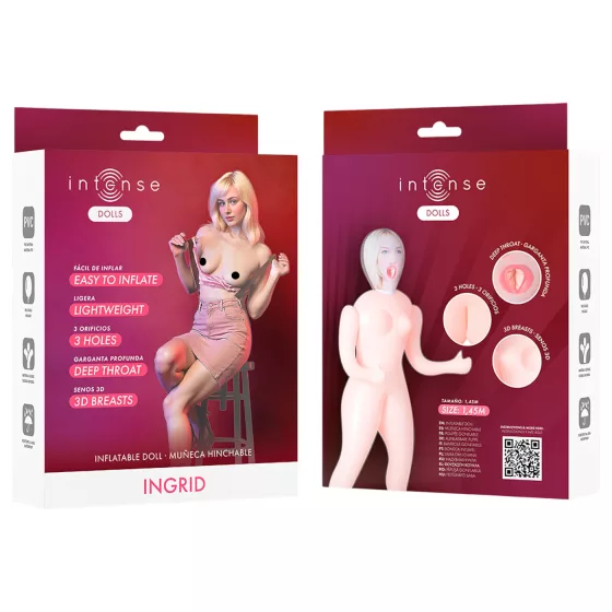 Intense Dolls Ingrid - felfújható guminő férfiaknak