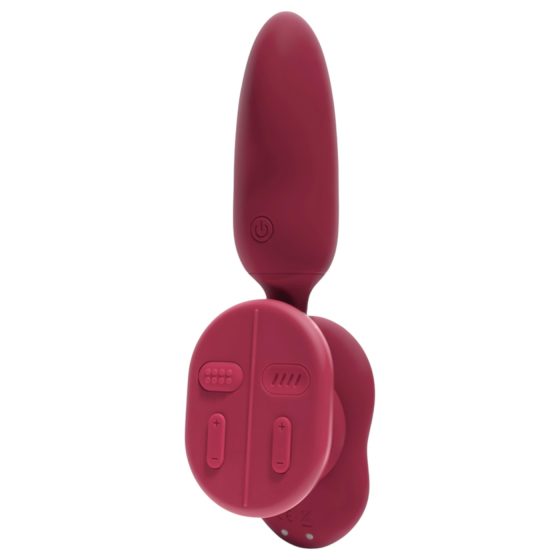 Platanomelón Mobi - 2 részes vibrátor szett - (piros)
