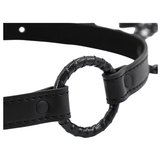 INTOYOU - szájpecek bimbócsipesszel (fekete)